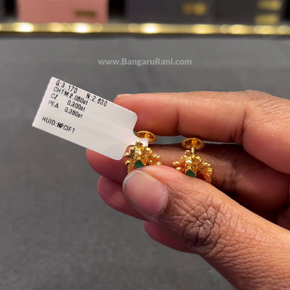 [make to order] 2.63gms EARRINGS 22K