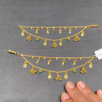 RS BROTHERS 15.779gms Chempasaralu 22K Yellow Gold