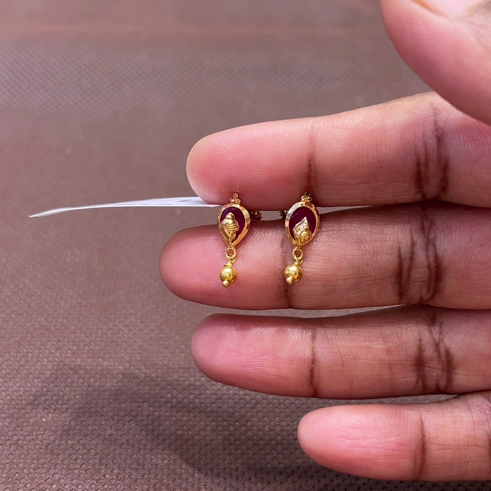 [make to order] 1.523gms EARRINGS 22K