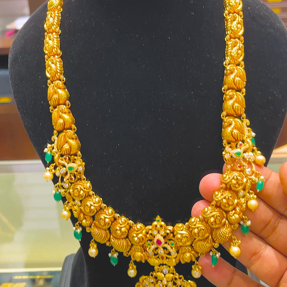 SOUTH INDIA 55.925gms HARAMS 22K Yellow Gold