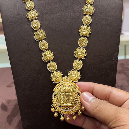 SwarnaKanchi 40.992gms HARAMS 22K Yellow Gold