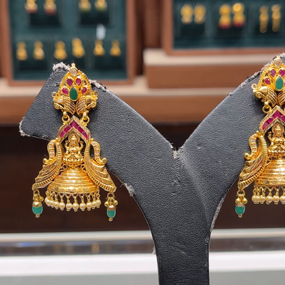 CMR 12.605gms EARRINGS 22K Yellow Gold