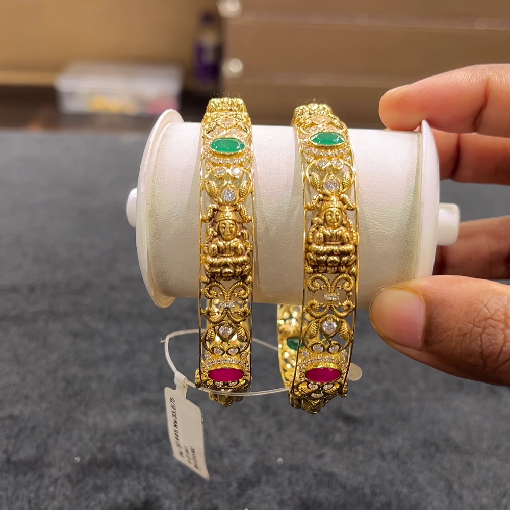 CHANDANA Brothers 33.675gms BANGLES 22K Yellow Gold