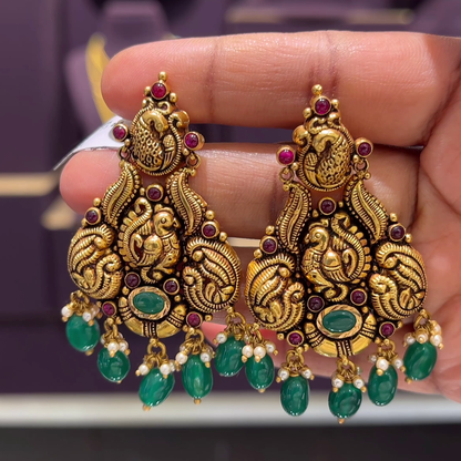 CMR 13.018gms EARRINGS 22K Yellow Gold