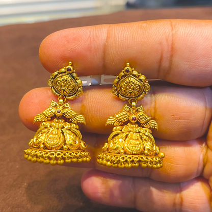 SRI RAM 11.375gms EARRINGS 22K Yellow Gold