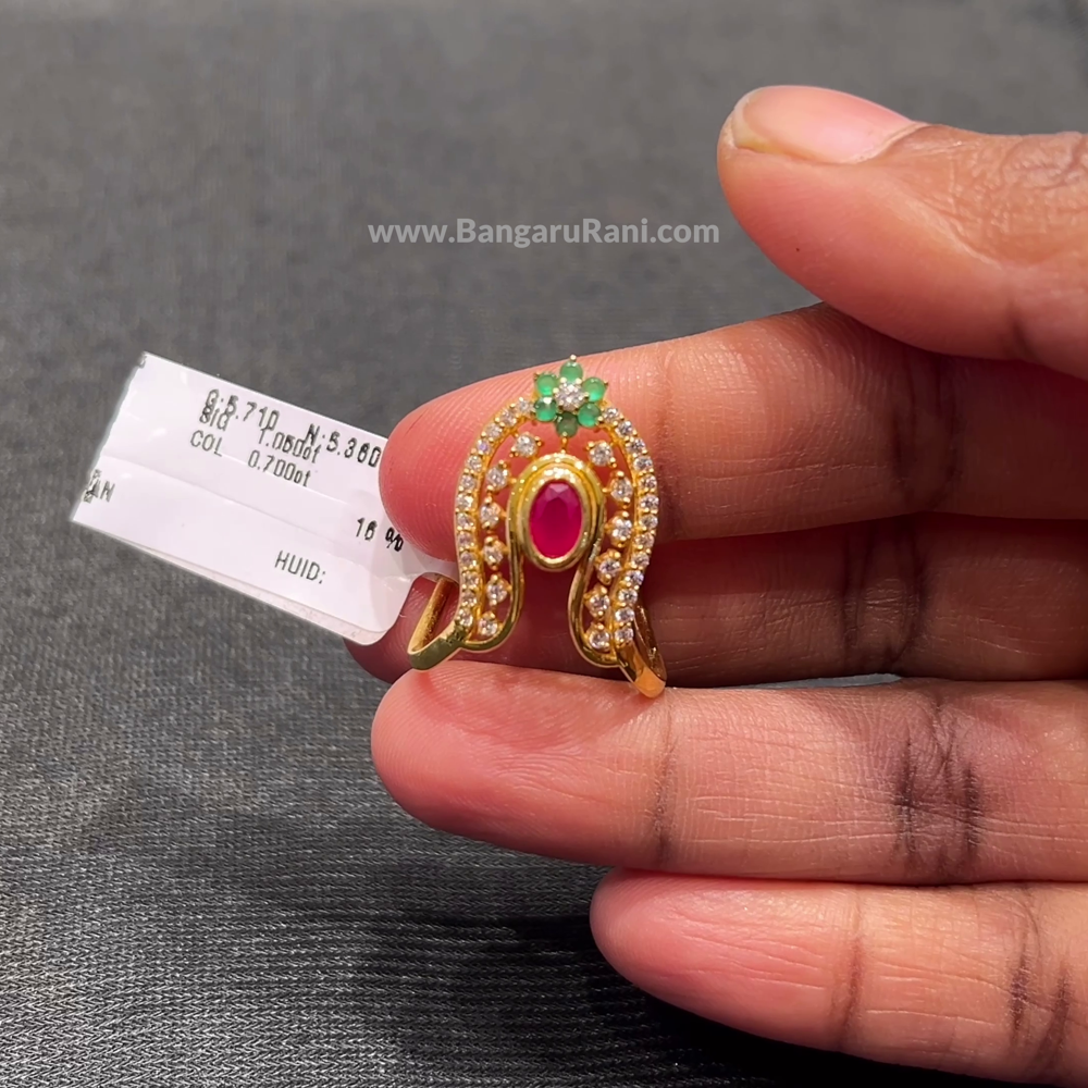 Anu Jewellers 5.36gms Ring 22K Yellow Gold