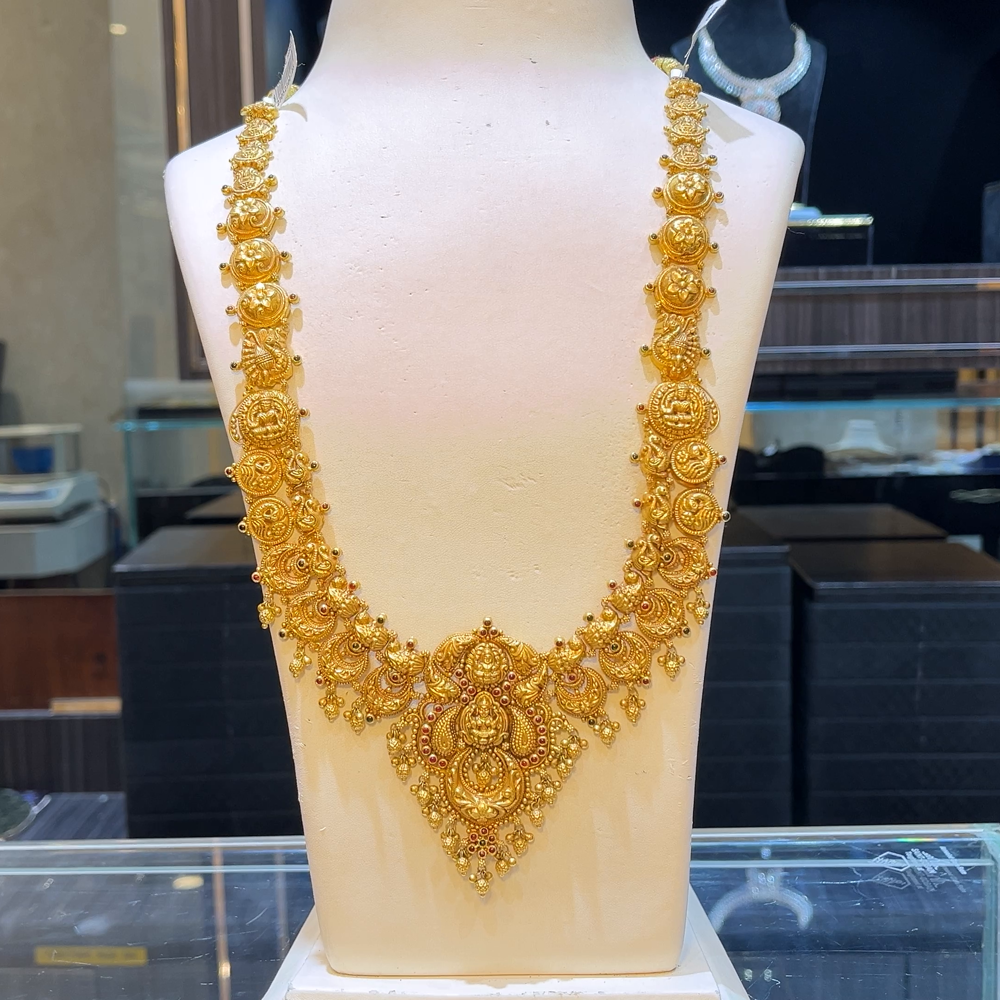 SOUTH INDIA 53.591gms HARAMS 22K Yellow Gold