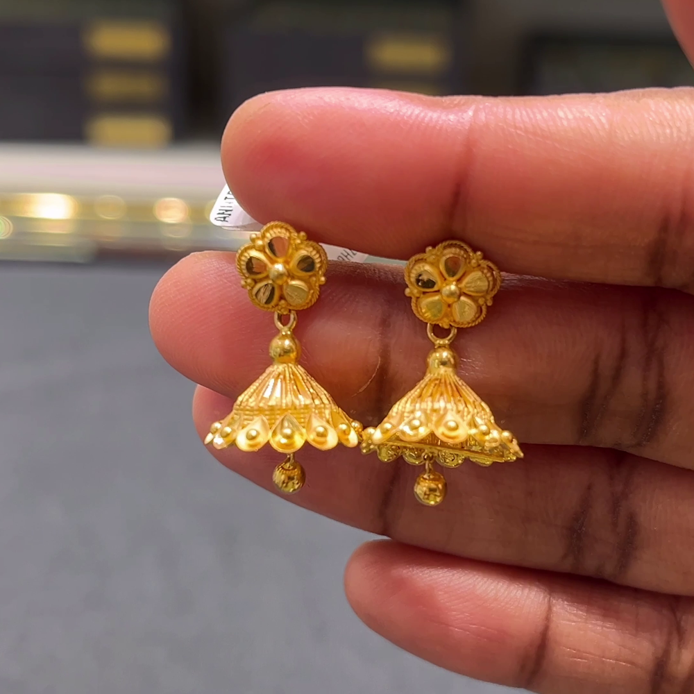 [make to order] 4.1gms EARRINGS 22K