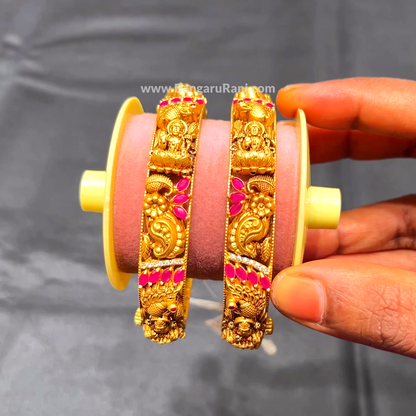 Anu Jewellers 23.772gms BANGLES 22K Yellow Gold