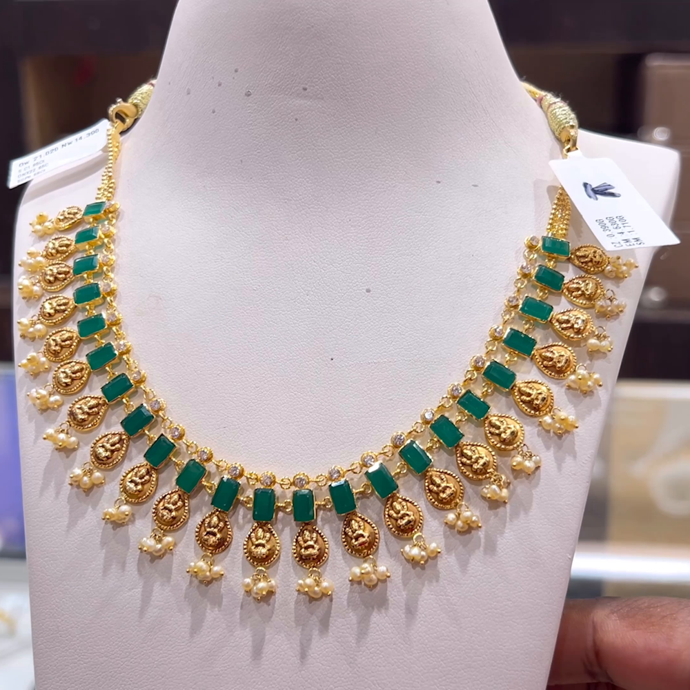 CHANDANA Brothers 14.39gms NECKLACE 22K Yellow Gold