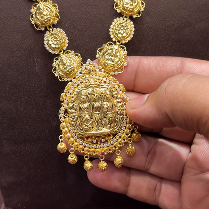 SwarnaKanchi 40.992gms HARAMS 22K Yellow Gold