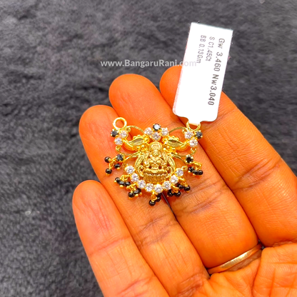 CHANDANA Brothers 3.04gms Pendent 22K Yellow Gold