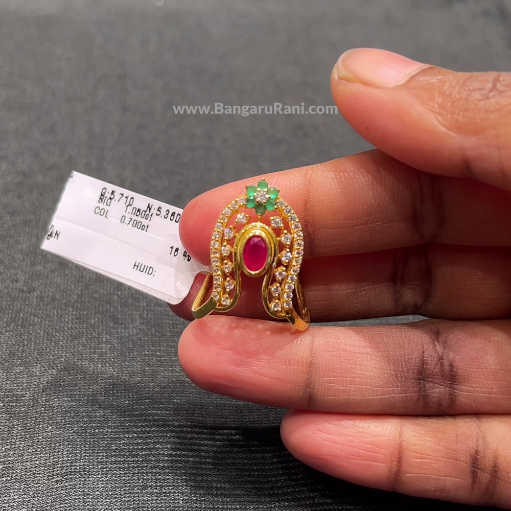 Anu Jewellers 5.36gms Ring 22K Yellow Gold