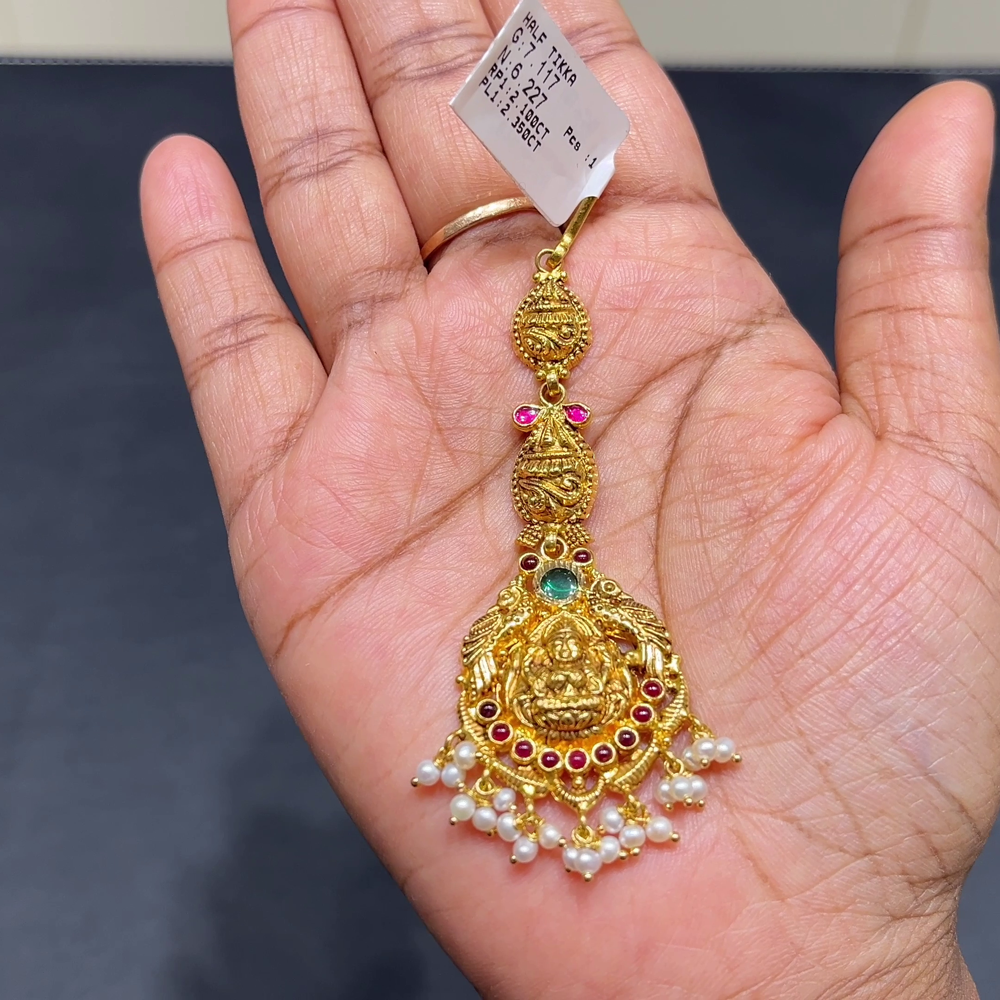 RS BROTHERS 6.227gms Papitabilla 22K Yellow Gold