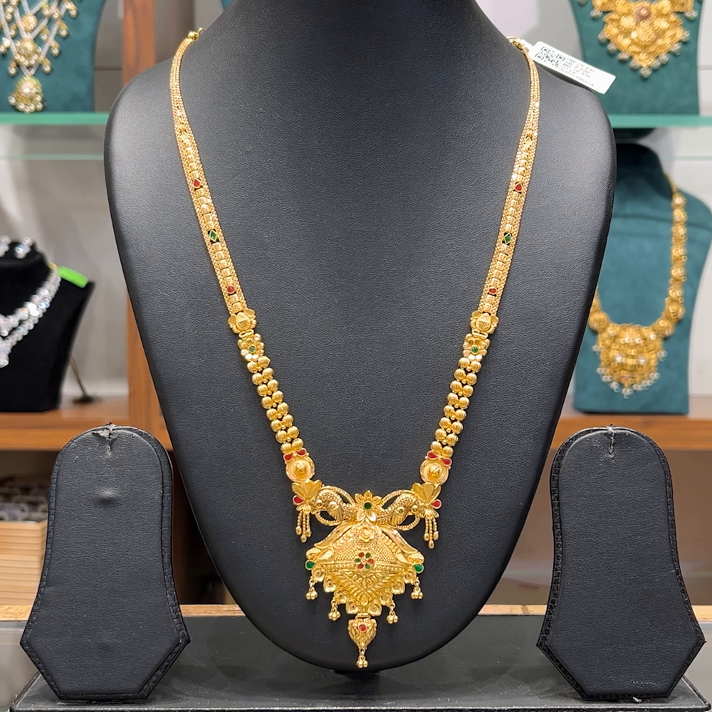 Chennai Shopping Mall 28.835gms HARAMS 22K Yellow Gold