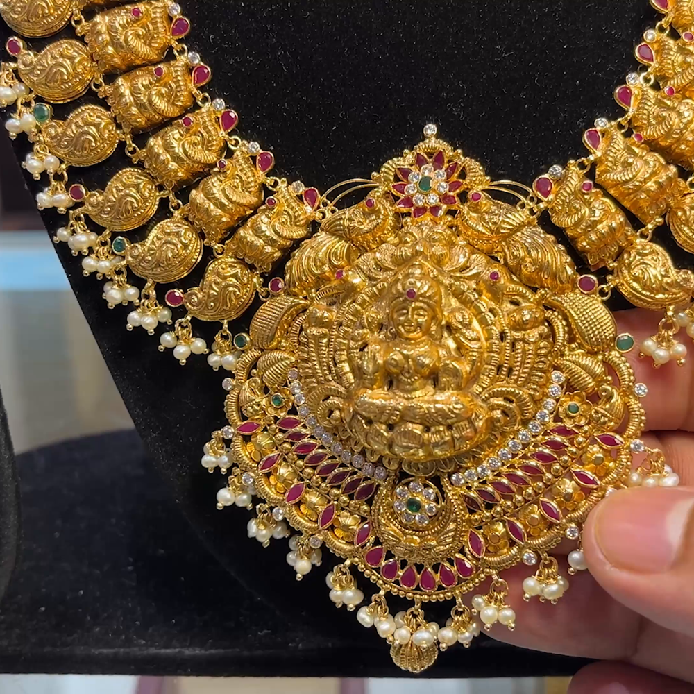 CHANDANA Brothers 60.257gms HARAMS 22K Yellow Gold