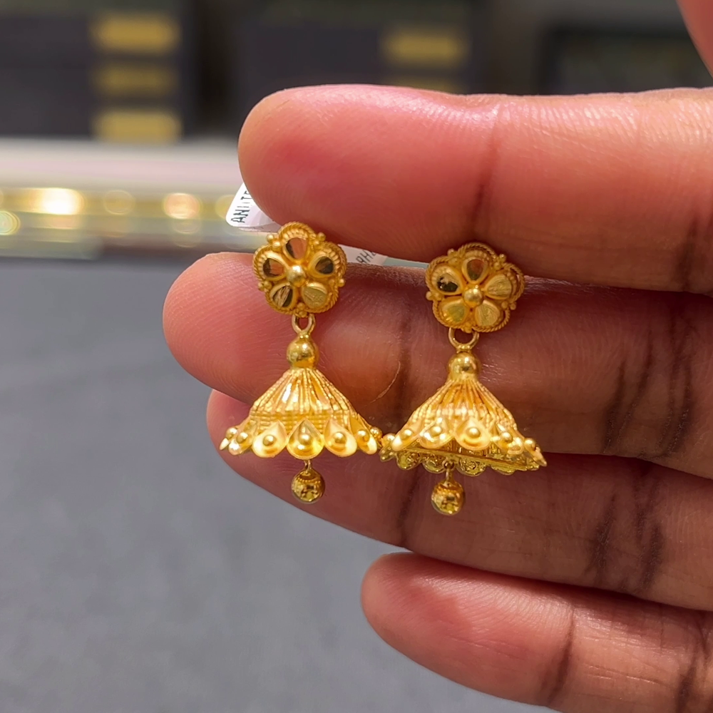 [make to order] 4.1gms EARRINGS 22K