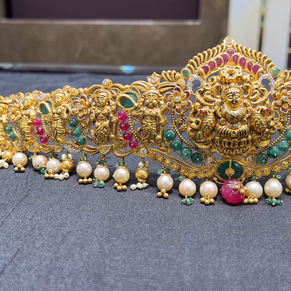 CMR 119.615gms VADDANAM 22K Nakshi