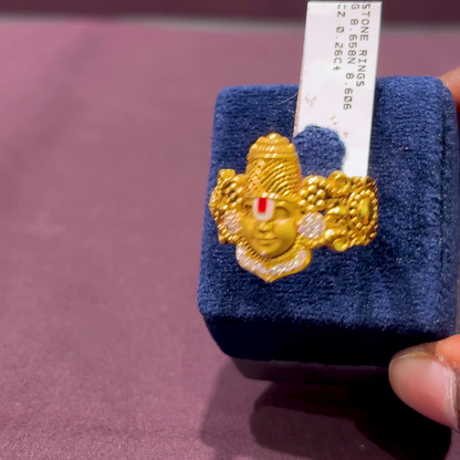 CMR 8.606gms Ring 22K Yellow Gold