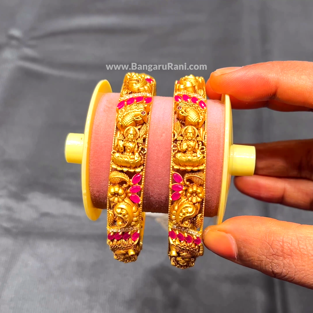 Anu Jewellers 23.772gms BANGLES 22K Yellow Gold
