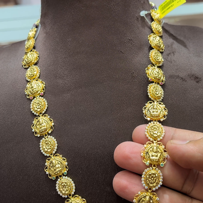 SwarnaKanchi 40.992gms HARAMS 22K Yellow Gold