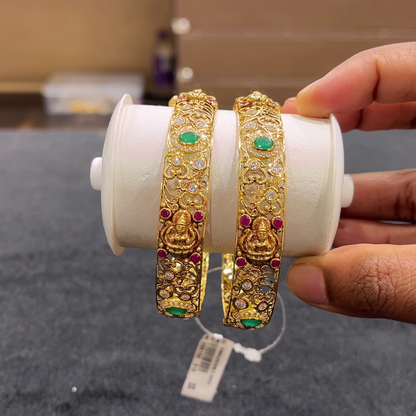 CHANDANA Brothers 35.61gms BANGLES 22K Yellow Gold