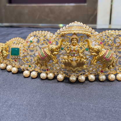 CMR 137.951gms VADDANAM 22K Nakshi