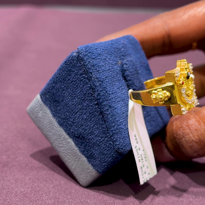 CMR 8.886gms Ring 22K Yellow Gold