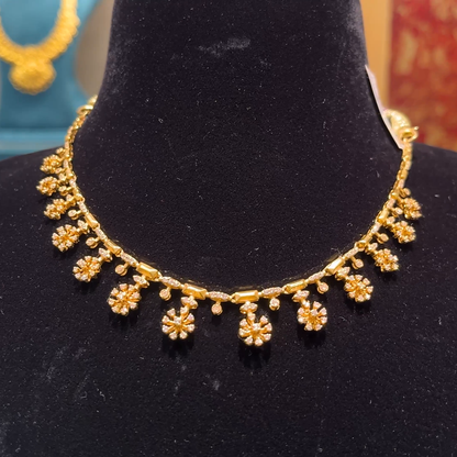 Anu Jewellers 17.039gms NECKLACE 22K Yellow Gold