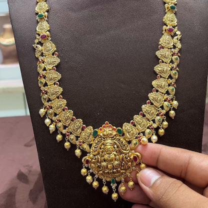 SwarnaKanchi 41.547gms HARAMS 22K Yellow Gold