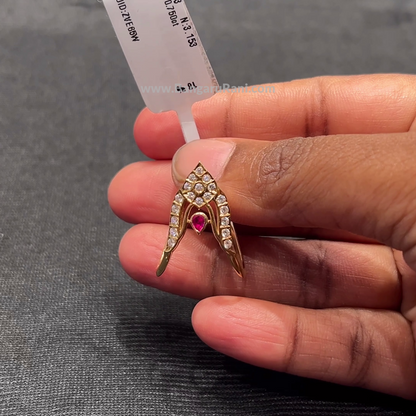 Anu Jewellers 3.15gms Ring 22K Yellow Gold