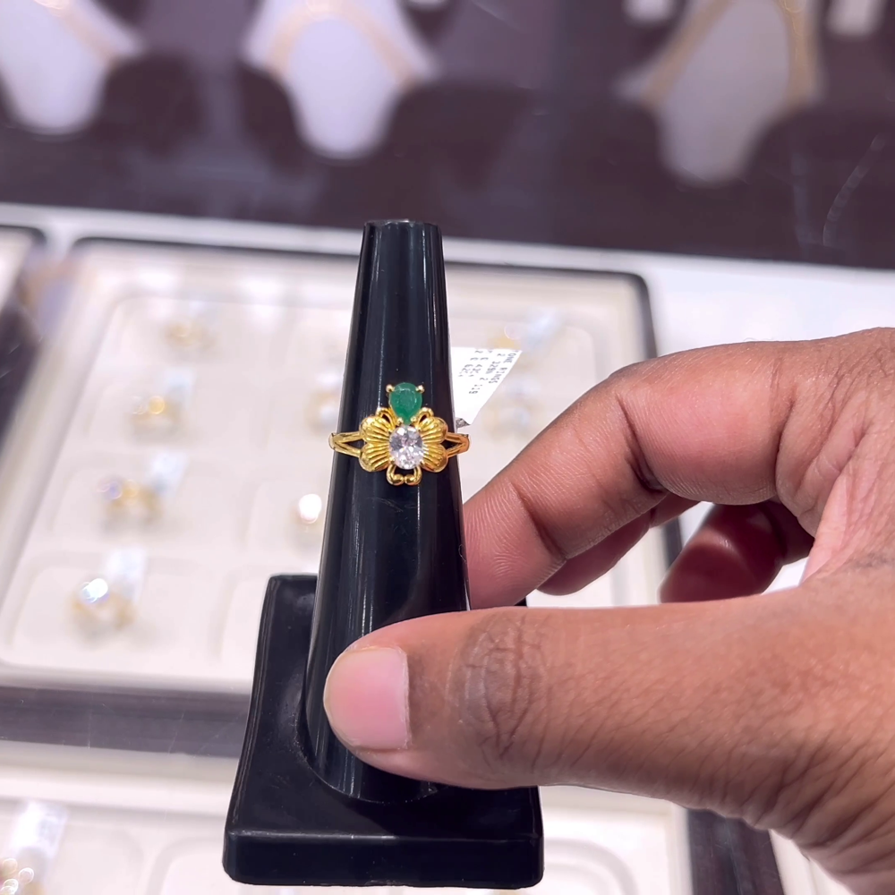 CMR 2.119gms Ring 22K Yellow Gold