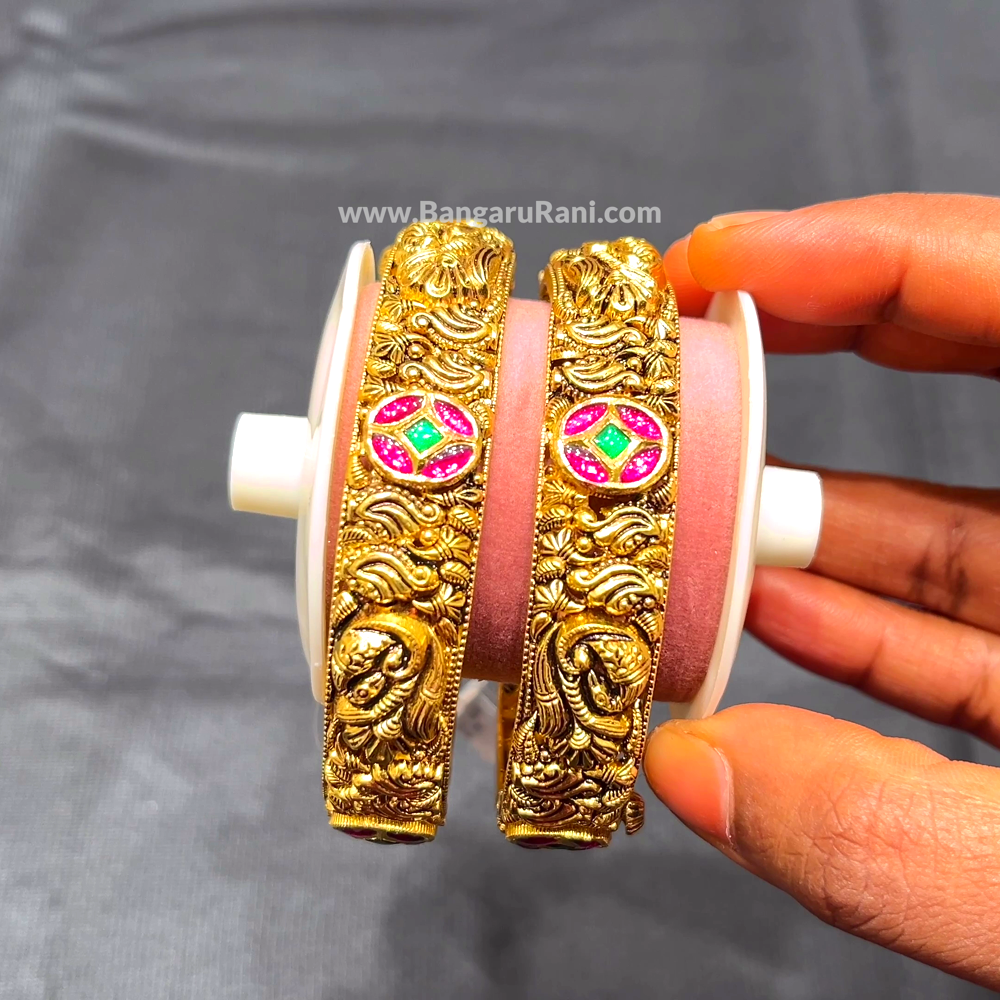Anu Jewellers 22.407gms BANGLES 22K Yellow Gold