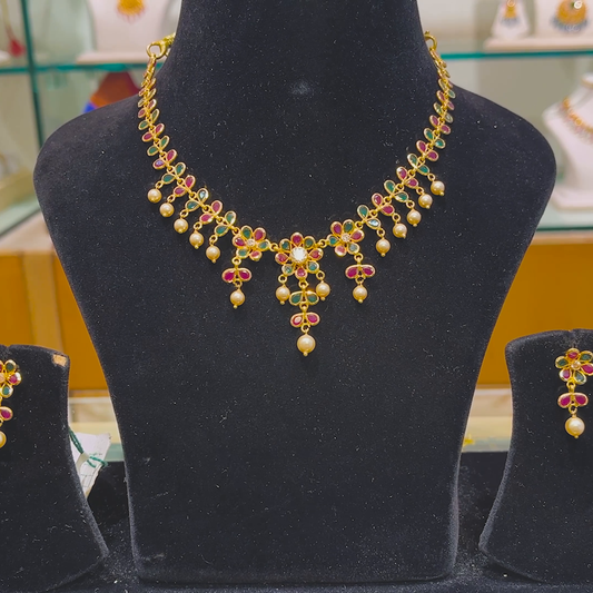 Anu Jewellers 11.62gms NECKLACE 22K Yellow Gold