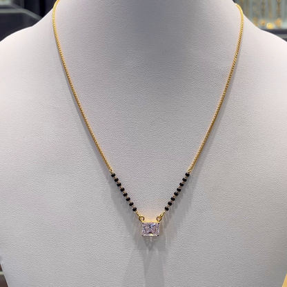 Anu Jewellers 7.718gms SHORT BLACK BEADS 22K Yellow Gold