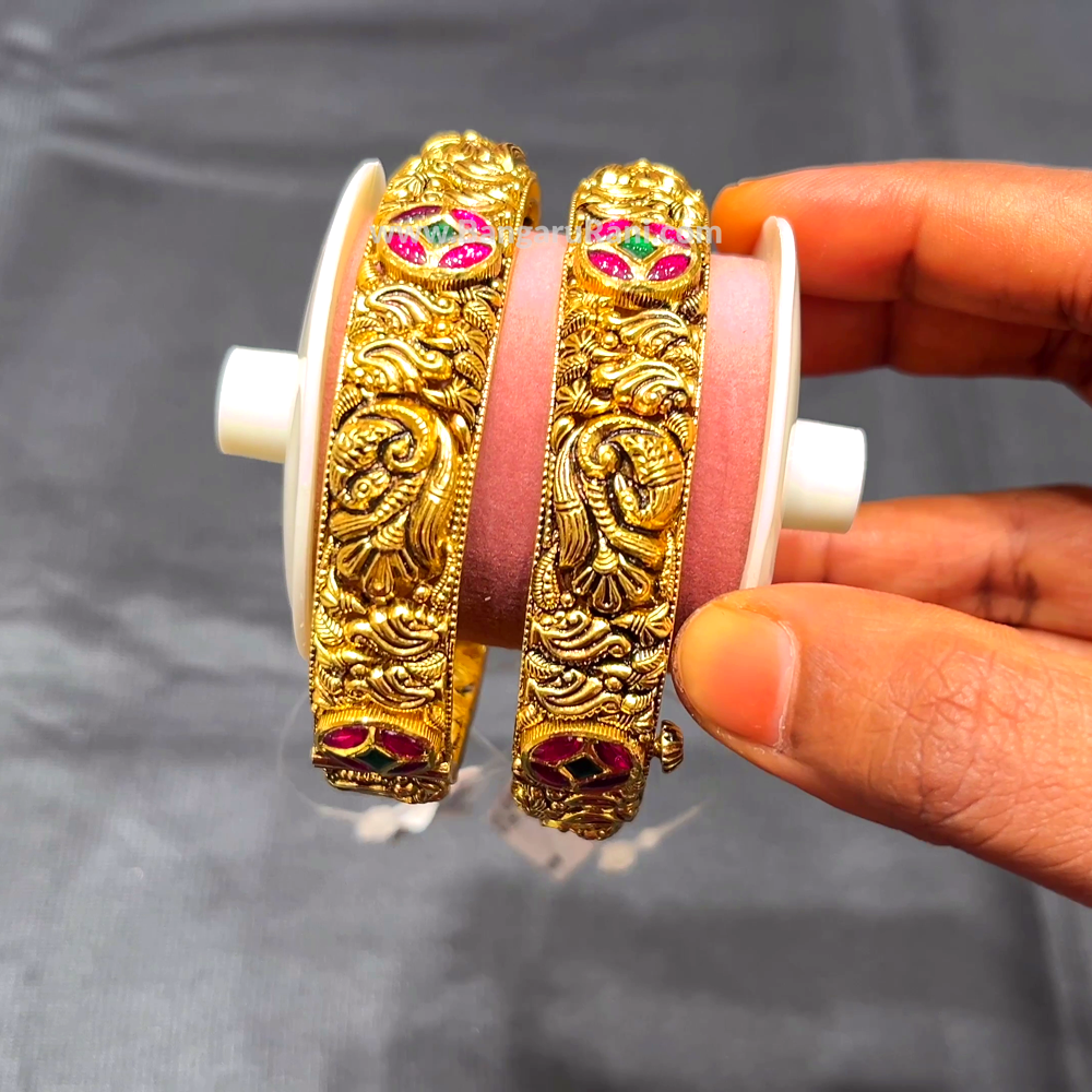 Anu Jewellers 22.407gms BANGLES 22K Yellow Gold
