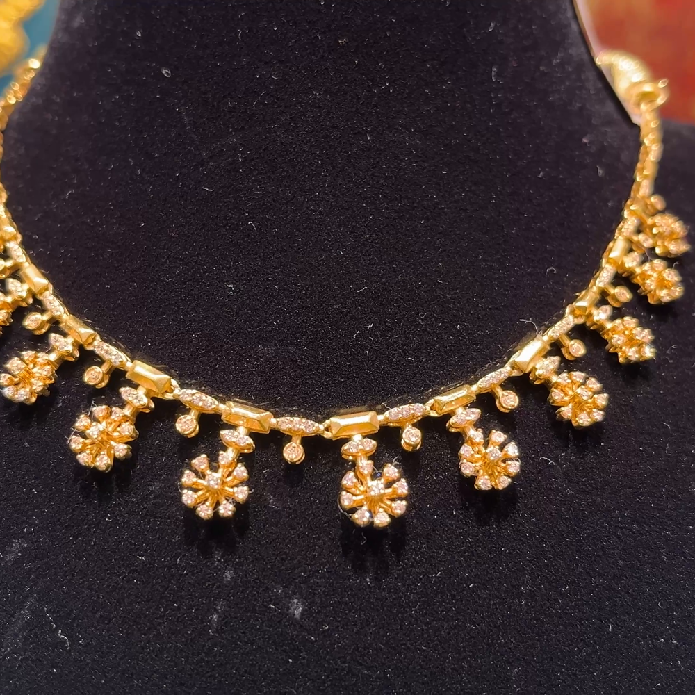 Anu Jewellers 17.039gms NECKLACE 22K Yellow Gold