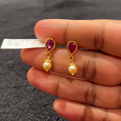 [make to order] 1.98gms EARRINGS 22K