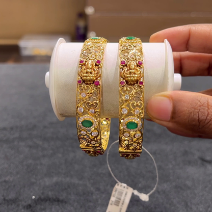 CHANDANA Brothers 35.61gms BANGLES 22K Yellow Gold