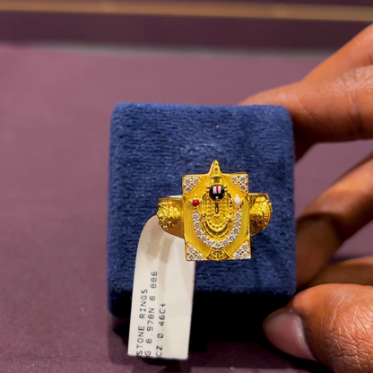 CMR 8.886gms Ring 22K Yellow Gold