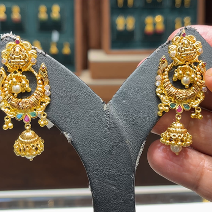 CMR 10.747gms EARRINGS 22K Yellow Gold