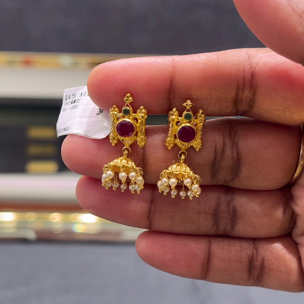 [make to order] 3.459gms EARRINGS 22K