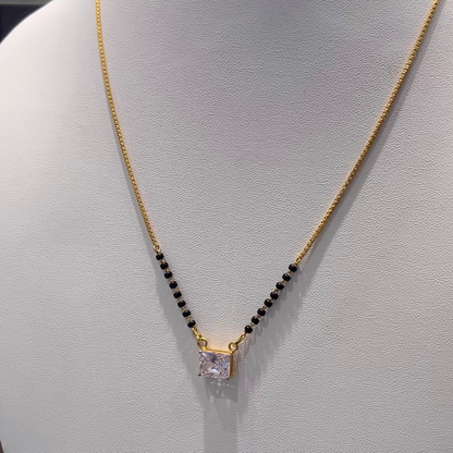 Anu Jewellers 7.718gms SHORT BLACK BEADS 22K Yellow Gold