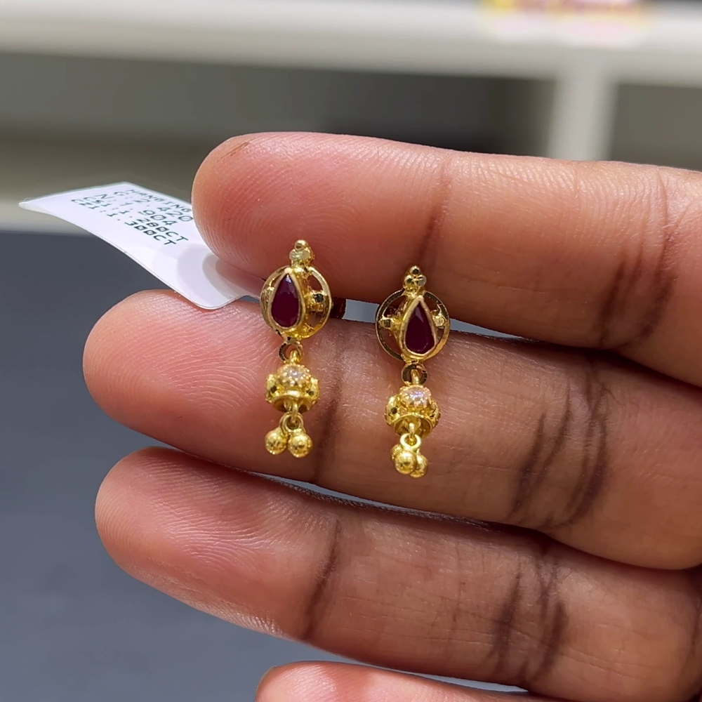 [make to order] 1.904gms EARRINGS 22K