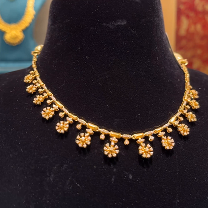 Anu Jewellers 17.039gms NECKLACE 22K Yellow Gold