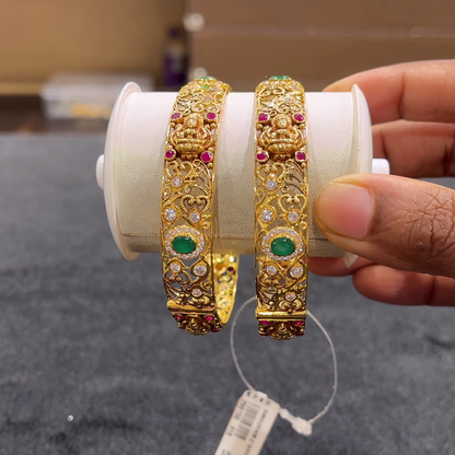 CHANDANA Brothers 35.61gms BANGLES 22K Yellow Gold