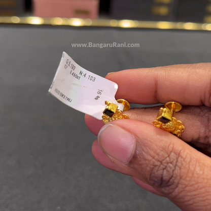 [make to order] 4.103gms EARRINGS 22K