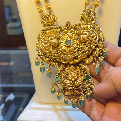 SOUTH INDIA 59.215gms HARAMS 22K Yellow Gold