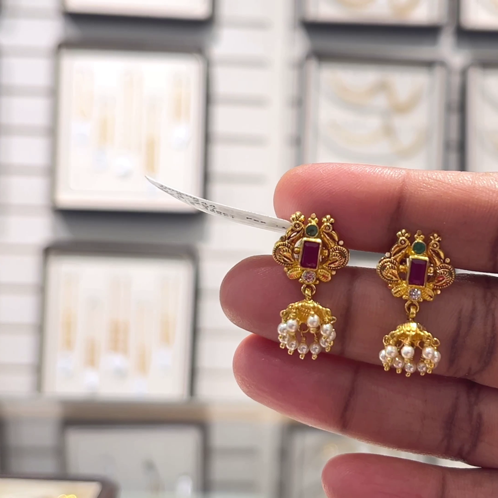 [make to order] 3.297gms EARRINGS 22K