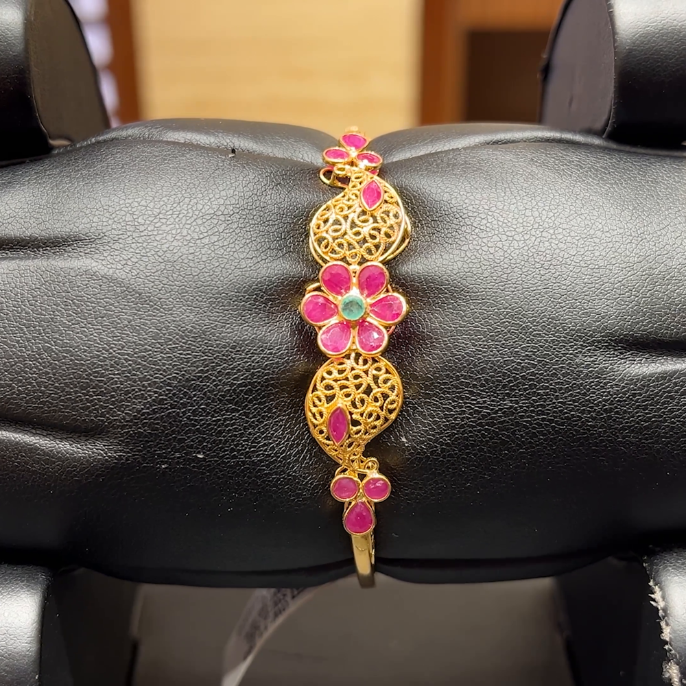 Chennai Shopping Mall 10.925gms Bracelets 22K Yellow Gold